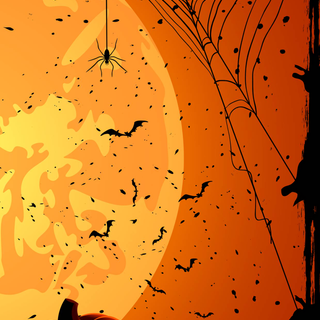 Halloween colorful wallpaper