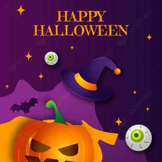 Halloween colorful wallpaper
