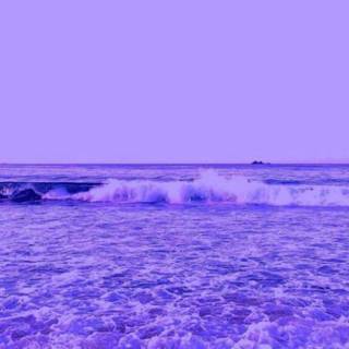 Purple aesthetic summer wallpaper