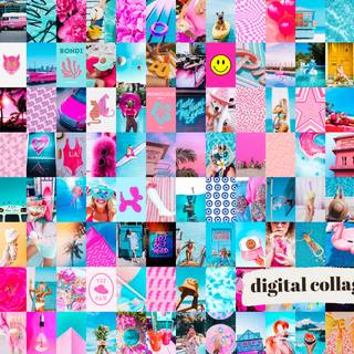 Summer preppy PC wallpaper