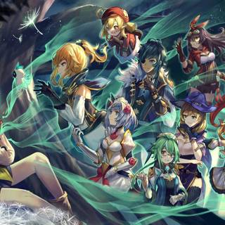 Genshin Impact character wallpaper