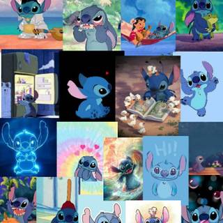 Stitch baddie wallpaper