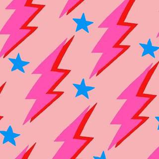 Preppy lightning bolt wallpaper