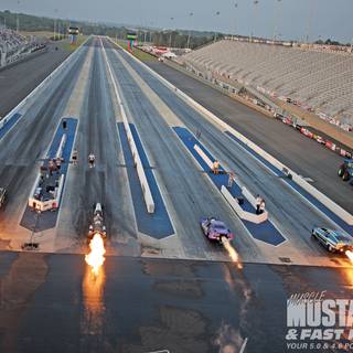 Dragstrip wallpaper