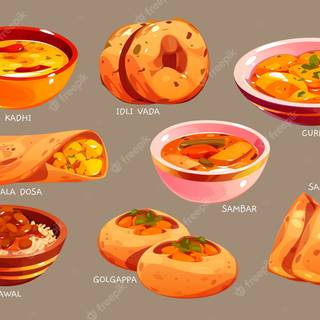 Punjabi food wallpaper