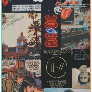 Vintage rock wallpaper