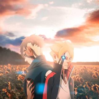 Kawaki and Boruto wallpaper