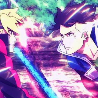 Kawaki and Boruto wallpaper