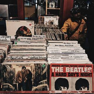 Vintage rock wallpaper