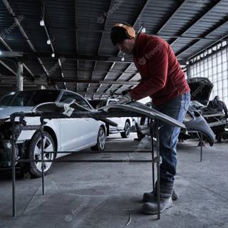 Auto repair wallpaper