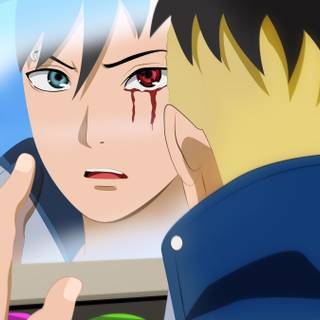 Kawaki and Boruto wallpaper