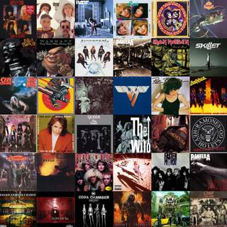 Vintage rock wallpaper