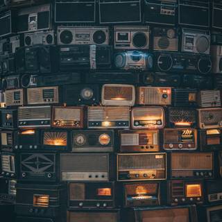 Vintage rock wallpaper