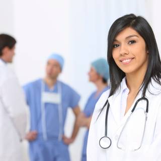 Doctor and patient wallpaper