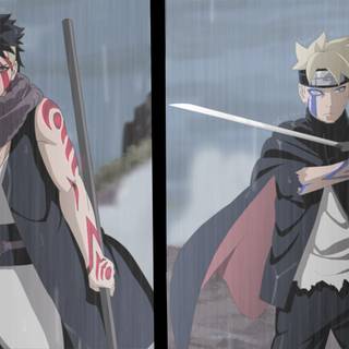 Kawaki and Boruto wallpaper