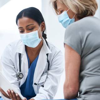 Doctor and patient wallpaper