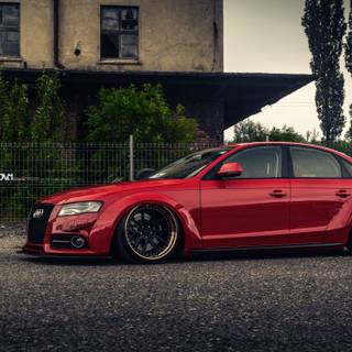 Bagged cars wallpaper