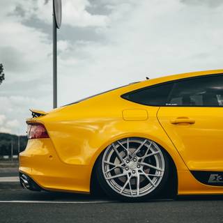 Bagged cars wallpaper