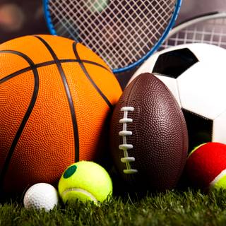 Sports equipment wallpaper