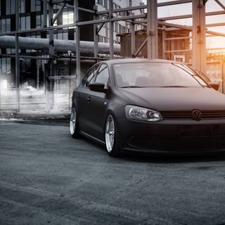 Bagged cars wallpaper