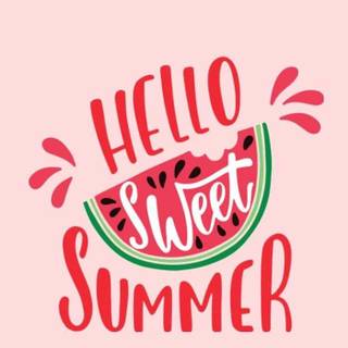 Preppy summer iPad wallpaper