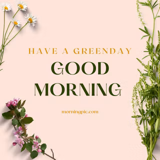 Spring good morning wallpaper