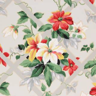 Vintage summer flower wallpaper