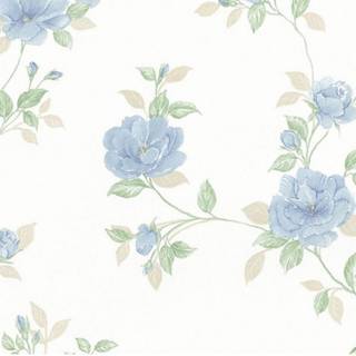 Vintage summer flower wallpaper