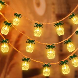 Summer party lights wallpaper