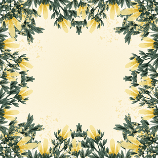 Spring aesthetic yellow wallpaper