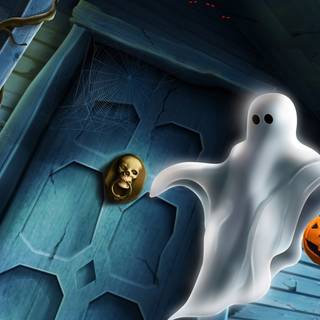 Halloween ghost HD wallpaper