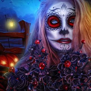 Halloween ghost HD wallpaper