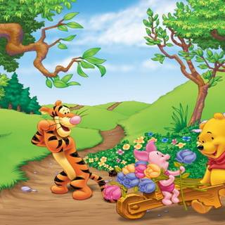 Disney spring desktop wallpaper