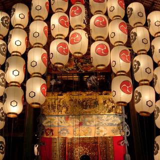 Japanese summer festival night wallpaper