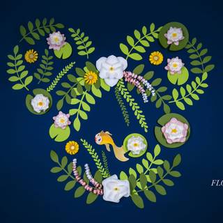 Disney spring desktop wallpaper