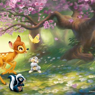 Disney spring desktop wallpaper