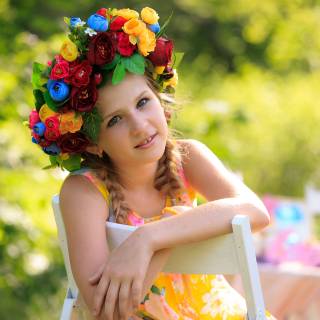 Summer portrait 4k wallpaper