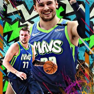 Luka Doncic 2023 iPhone wallpaper
