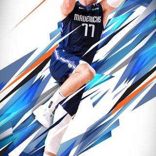 Luka Doncic 2023 iPhone wallpaper