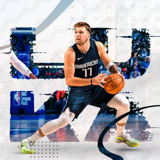 Luka Doncic 2023 iPhone wallpaper