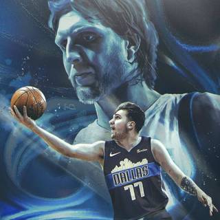 Luka Doncic 2023 iPhone wallpaper