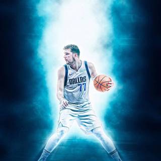 Luka Doncic 2023 iPhone wallpaper