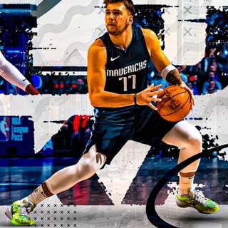Luka Doncic 2023 iPhone wallpaper