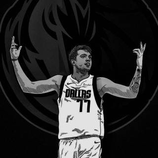Luka Doncic 2023 iPhone wallpaper