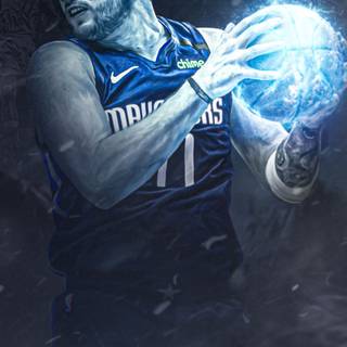 Luka Doncic 2023 iPhone wallpaper