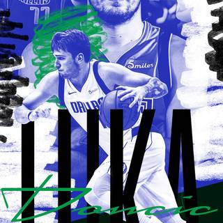 Luka Doncic 2023 iPhone wallpaper