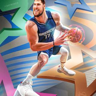 Luka Doncic 2023 iPhone wallpaper