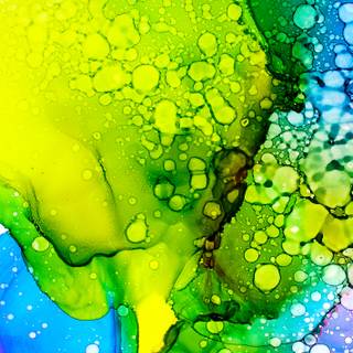 Ink wash painting wallpaper