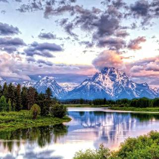 Spring Teton National Park wallpaper