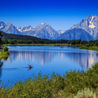 Spring Teton National Park wallpaper